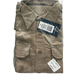 Nwt- Propper Tactical Shirt Short Sleeve Khaki Men's Size Medium